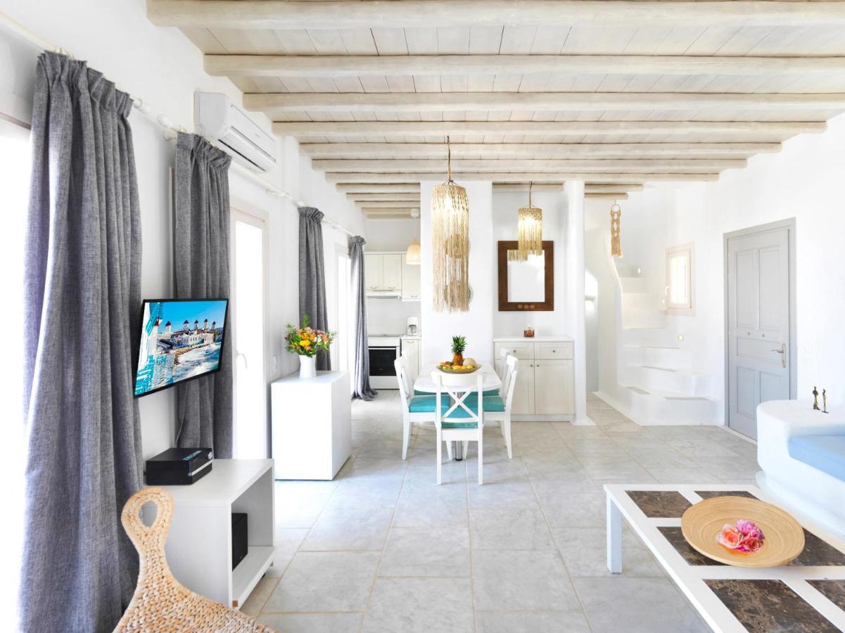 Sunset Villas In Mykonos By White Hills Mykonos Town Exterior foto