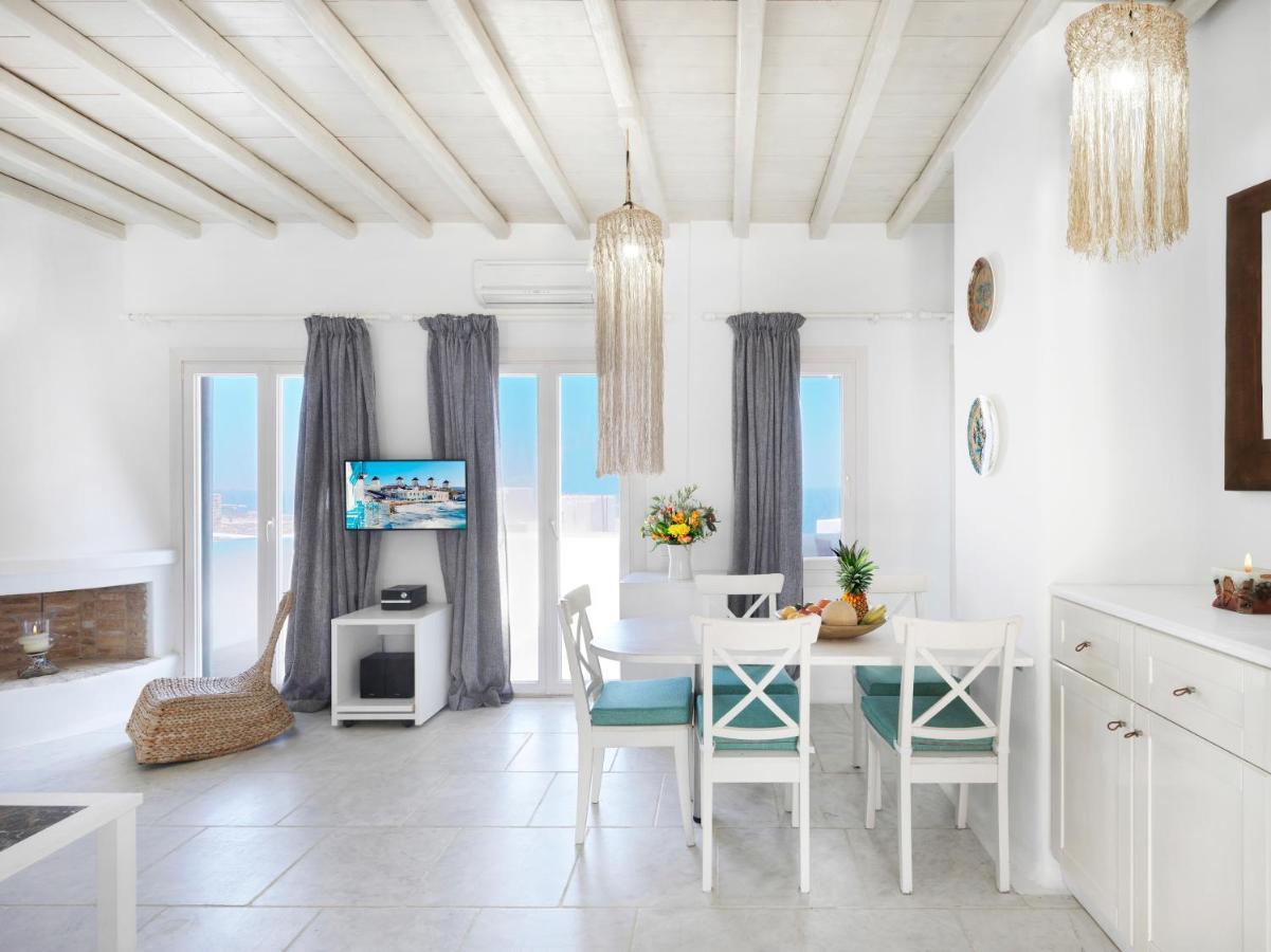 Sunset Villas In Mykonos By White Hills Mykonos Town Exterior foto