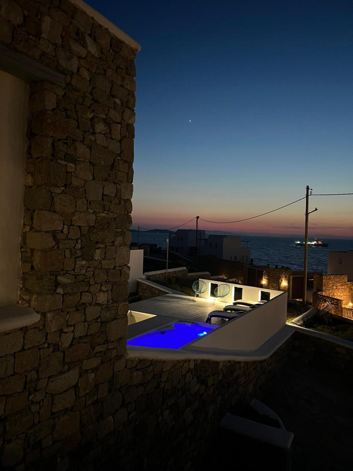 Sunset Villas In Mykonos By White Hills Mykonos Town Exterior foto